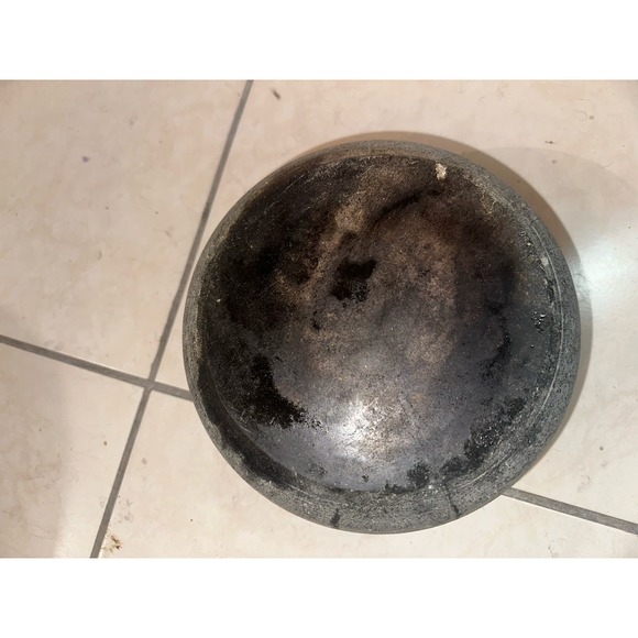 Naturstone Brazilian Soapstone pot‎ Large Copper Handle Band - Picture 9 of 9